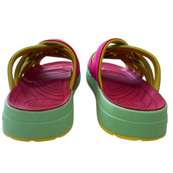 Malibu Sandals Zuma LX Woven Slide Arch Support Cushioned Size 10 - Picture 4 of 9